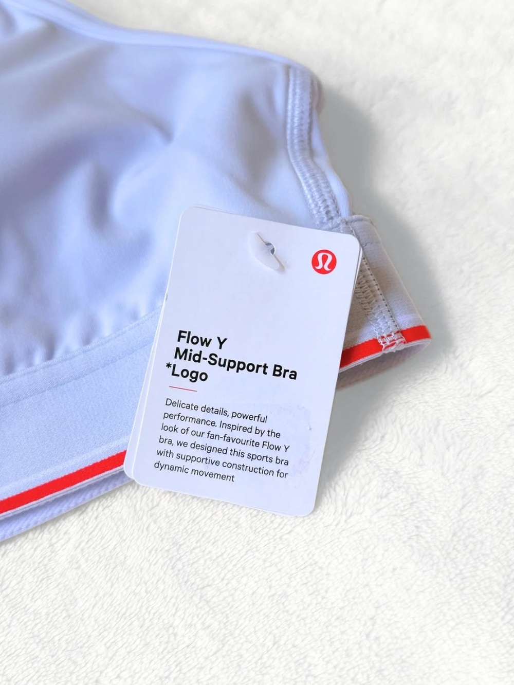 NWT Lululemon Flow Y Bra + Hotty Hot Shorts Set – Serene Blue – Size 6 - Picture 11 of 16